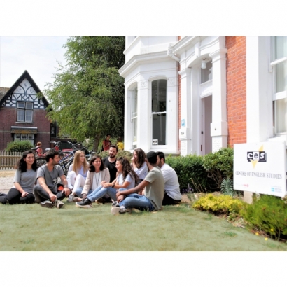Students in front of CES Worthing school.jpg Students in front of CES Worthing school.jpg